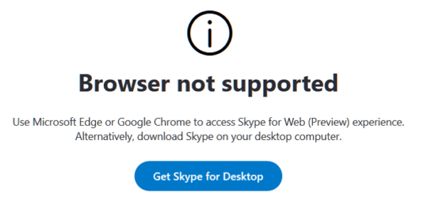 Skype for Web Only Works on Chrome and Edge: What Does it Mean for Testers? - Featured image